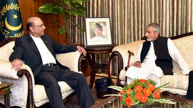 Zardari, Bilour discuss national, political issues