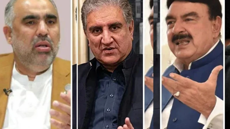 PTI founder, SM Qureshi, others acquitted in ECP protest case