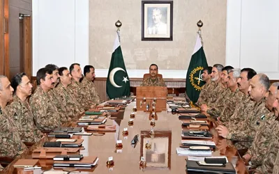 Corps Commanders discuss various aspects of Operation Azm-e-Istehkam