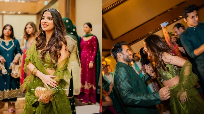 Saboor Aly and Ali Ansari Shine at Dubai Wedding: See Photos