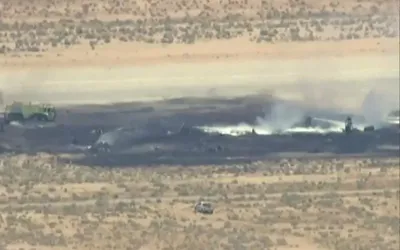 US B-52 bomber crashes at Edwards Base, eight crew killed
