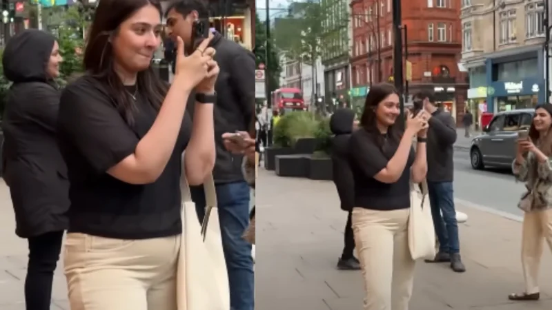 Durefishan's London video goes viral, stirring online debate