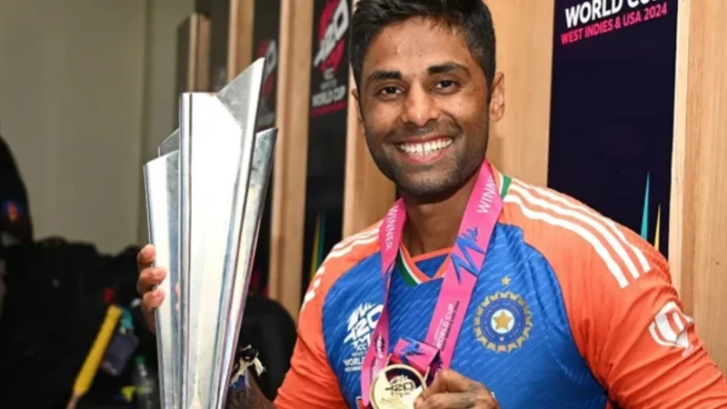 Suryakumar Yadav to lead India's T20I team against Sri Lanka