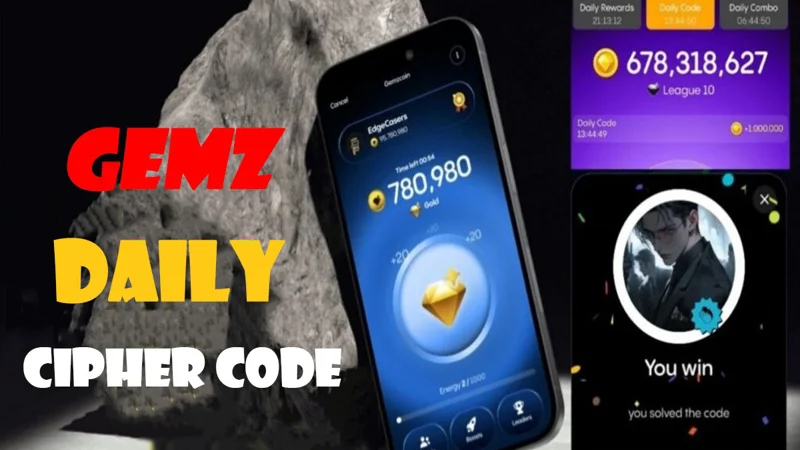 GEMZ Daily Cipher Code Today – July 23, 2024