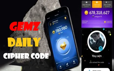 GEMZ Daily Cipher Code Today – July 22, 2024