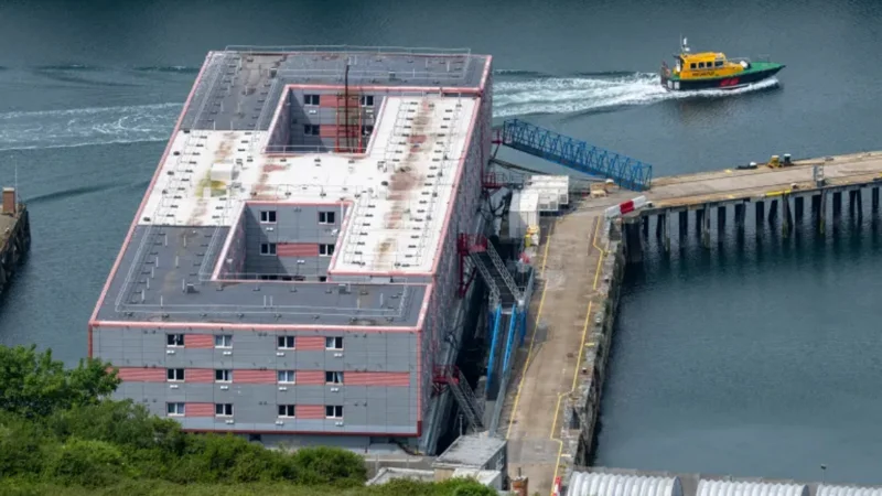 UK plans to end use of controversial Bibby Stockholm Migrant Barge