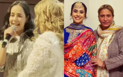 Sunanda Sharma Delights Fans with Surprise Appearance at Naseebo Lal’s UK Concert