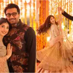 Mariyam Nafees Shine in Latest Wedding Photos with Husband