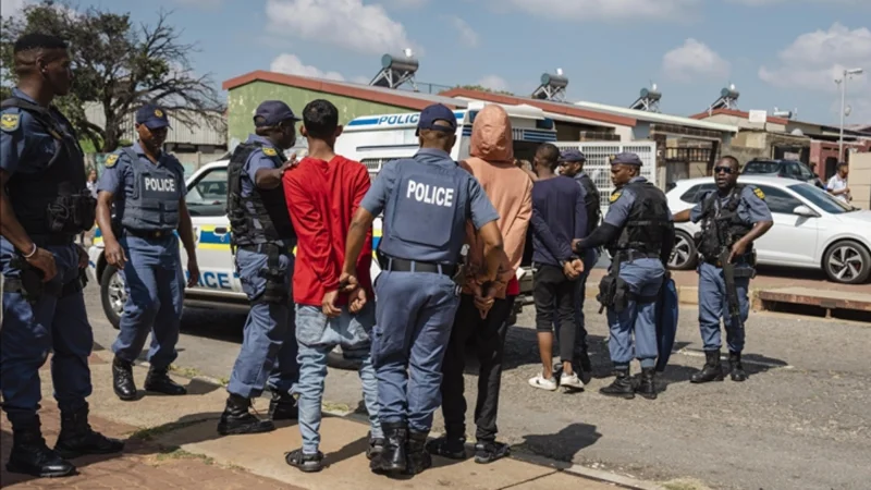 95 Libyans detained by South African police at suspected military camp