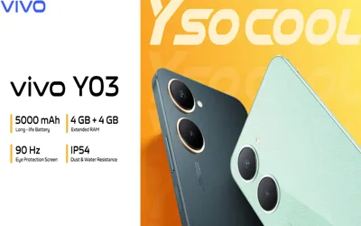 Vivo Y03 Price in Pakistan & Specifications - July 2024