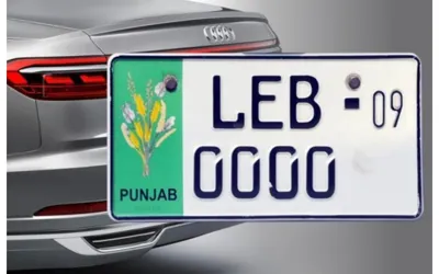 Punjab Commenced Online Auction to Register Attractive Number Plates