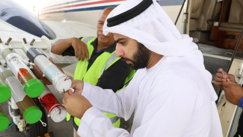 UAE Begins First Cloud Seeding Of 2024