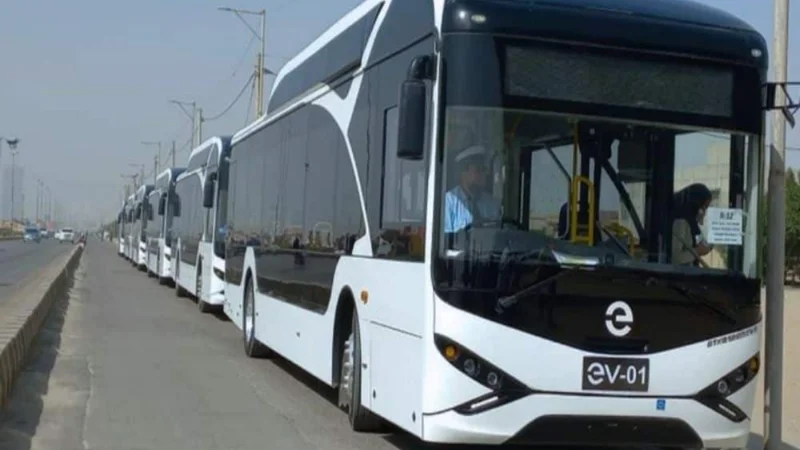 Pakistan Receives 160 Luxuary Electric Buses From China