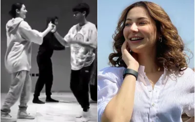 Hania Aamir & Wajahat Brothers Showcase Smooth Dance Moves
