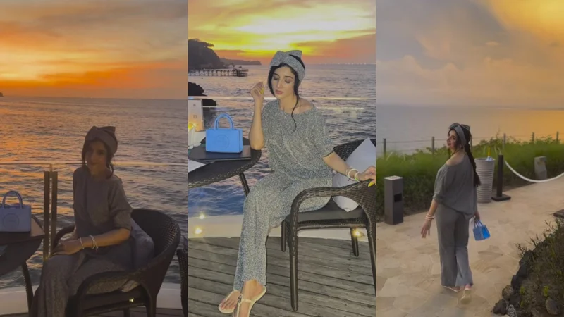 Mawra Hocane captures memorized sunset pictures in Bali
