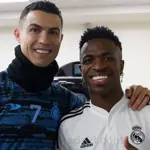 Vinicius Jr. dedictaes victory over Barca to Cristiano Ronaldo