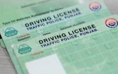 New motorcycle and car driving license fees in Lahore - January update