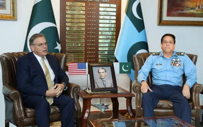 US ambassador calls on Air Chief