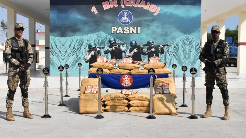Coast Guards seizes hashish worth over Rs 8b in Pasni