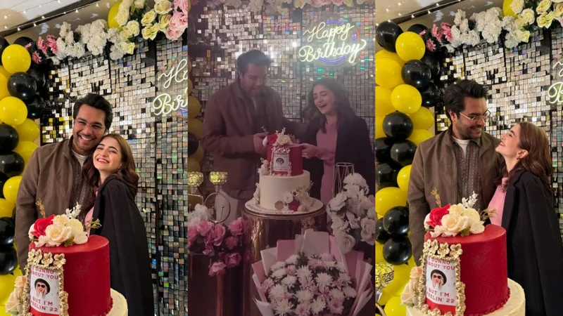 Merub Ali Celebrate her birthday with Asim Azhar in a lavish party