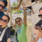 Aiman Khan shares captivating moments from family vacations