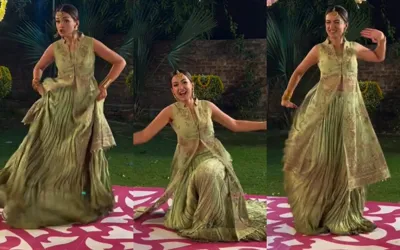 Hira Khan steals the stage with her spectacular dance performance at a friend's wedding