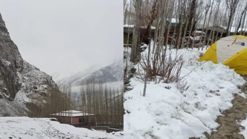 Askole Gilgit-Baltistan snowfall