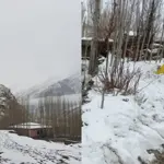 Last village Askole Gilgit-Baltistan receives seasons first heavy snowfall, relief for water woes