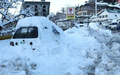 Murree issued warning of intense snowfall