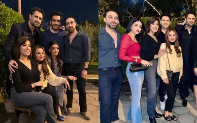 Pakistani celebrities spotted together at star-studded dinner