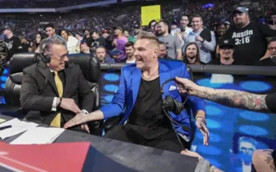 Pat McAfee backstage & brawling: New voice of Raw, ready to rumble? Watch here
