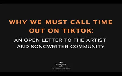 Universal Music Ends Licensing Deal with TikTok