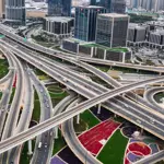 Dubai neighborhood enhanced roads to reduces traffic by 50%