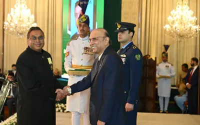 Consultant Urologist Dr Shabi Ahmed awarded Tamgha-i-Imtiaz