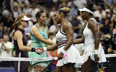 Williams sisters’ US Open return ends in three-set thriller