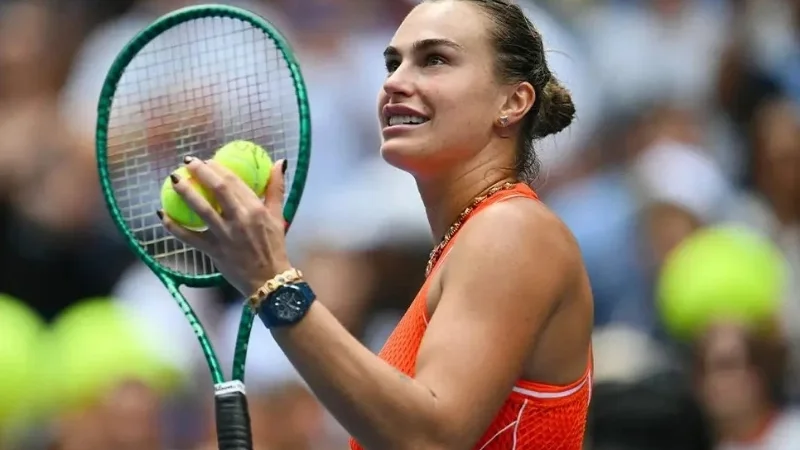 Sabalenka pauses US Open match over cannabis smell
