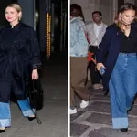 Celebrities make baggy and cuffed jeans the denim trend of fall 2026
