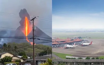 Indonesia resumes flights after volcano eruption