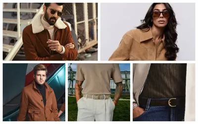 Suede is back: Oversized belts and 90s western style spark street-style revival