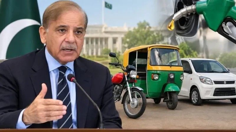 PM Shehbaz announces Rs100 per liter fuel relief for motorcycles, small vehicles - fuel relief