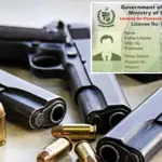 Sindh government bans issuance of new arms' licenses