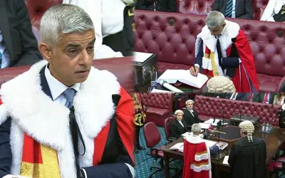 London mayor Sadiq Khan joins House of Lords