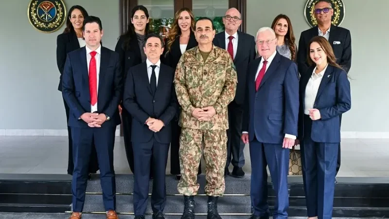 Pakistan's Army Chief Field Marshal Asim Munir meets 'Power US' delegation to discuss defense technology
