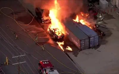 News helicopter covering Los Angeles bus accident crashes, killing 3