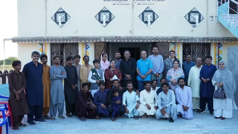 UNICEF delegation reviews tourism training programme in Nagarparkar - Nagarparkar, Tharparkar, tourism training programme, UNICEF