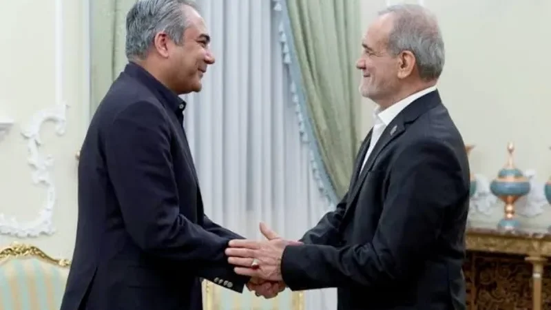 Iranian President Pezeshkian calls for stronger Pakistan-Iran cooperation