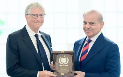 Shehbaz meets Bill Gates, reaffirms push to eradicate polio