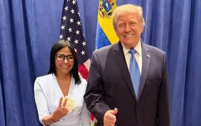 Trump meets Venezuela’s Delcy Rodriguez on UNGA sidelines