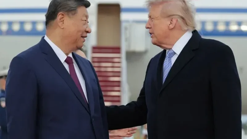 Trump, Xi discuss trade, security and AI at White House meeting - Chinese President, Donald Trump, White House, Xi Jinping