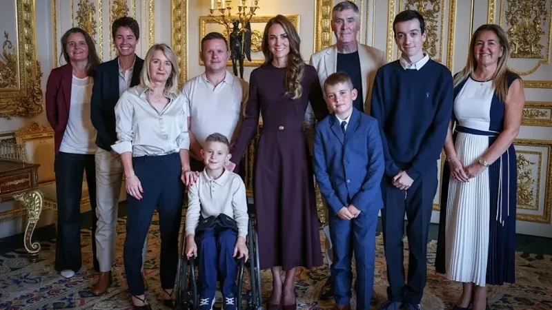 Kate Middleton hosts private tea party at Windsor Castle